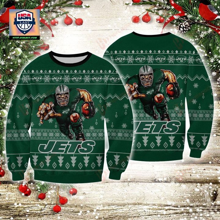 Nfl New York Jets Player Rushing Sweater And Ugly Sweater