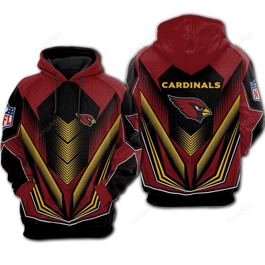 NFL Nfl Arizona Cardinals 3D All Over Print Hoodie & Zip Hoodie