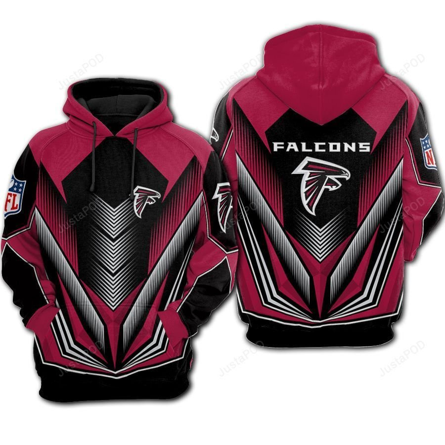NFL Nfl Atlanta Falcons 3D All Over Print Hoodie & Zip Hoodie