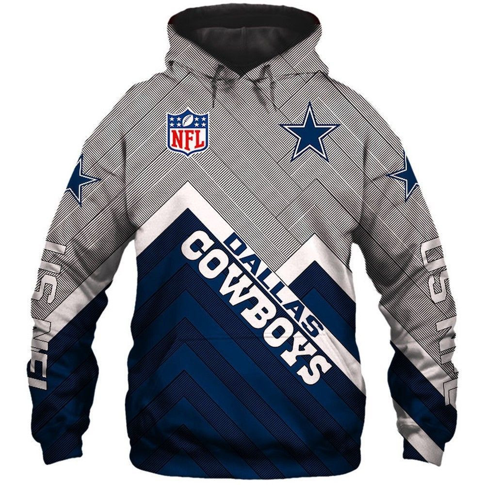 NFL NFL Dallas Cowboys 3D All Over Print Hoodie & Zip Hoodie