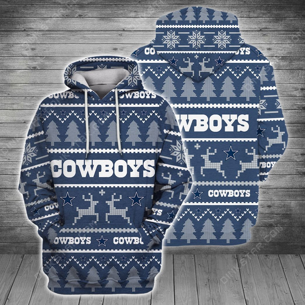 NFL Nfl Dallas Cowboys Ugly 3D All Over Print Hoodie & Zip Hoodie