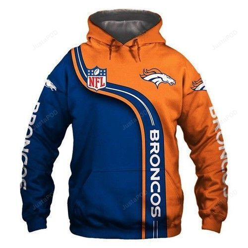 NFL Nfl Denver Broncos 2020 3D All Over Print Hoodie & Zip Hoodie