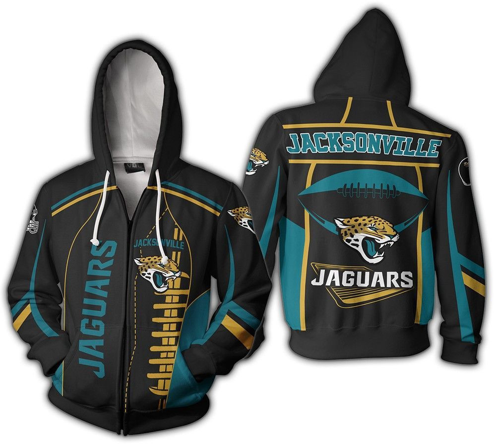 NFL Nfl Jacksonville Jaguars 3D All Over Print Hoodie & Zip Hoodie