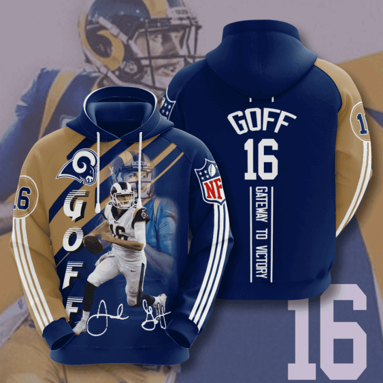 NFL NFL Los Angeles Rams 3D All Over Print Hoodie & Zip Hoodie
