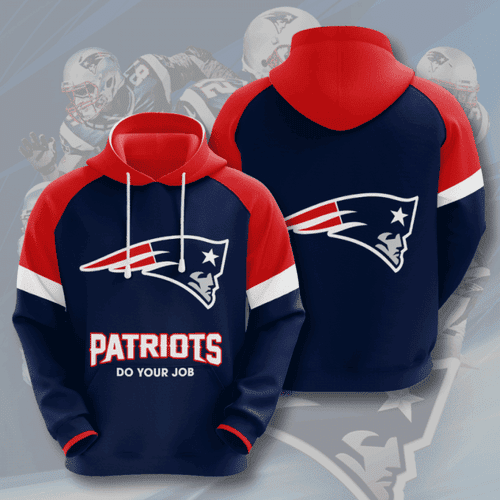 NFL NFL New England Patriots 3D All Over Print Hoodie & Zip Hoodie