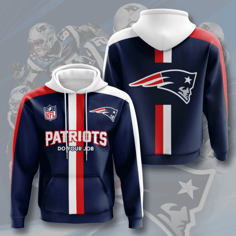 NFL NFL New England Patriots 3D All Over Print Hoodie & Zip Hoodie