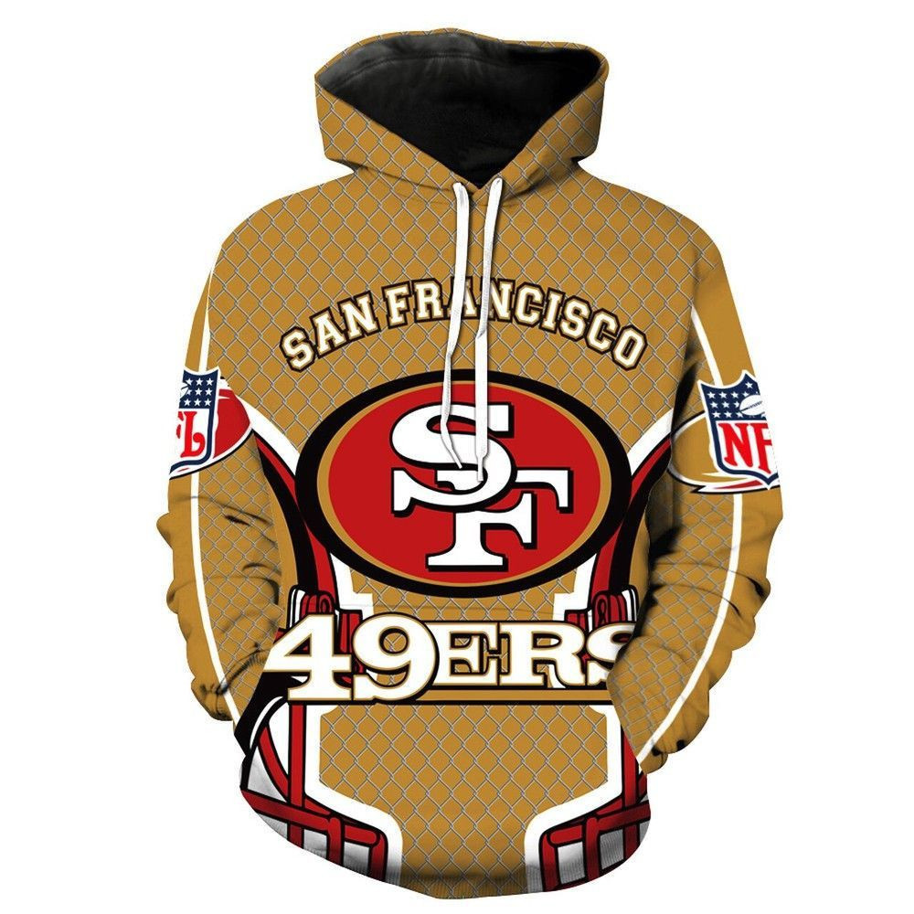 NFL NFL San Francisco 49Er 3D All Over Print Hoodie & Zip Hoodie
