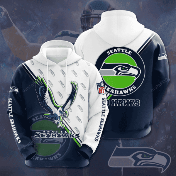 NFL NFL Seattle Seahawks 3D All Over Print Hoodie & Zip Hoodie