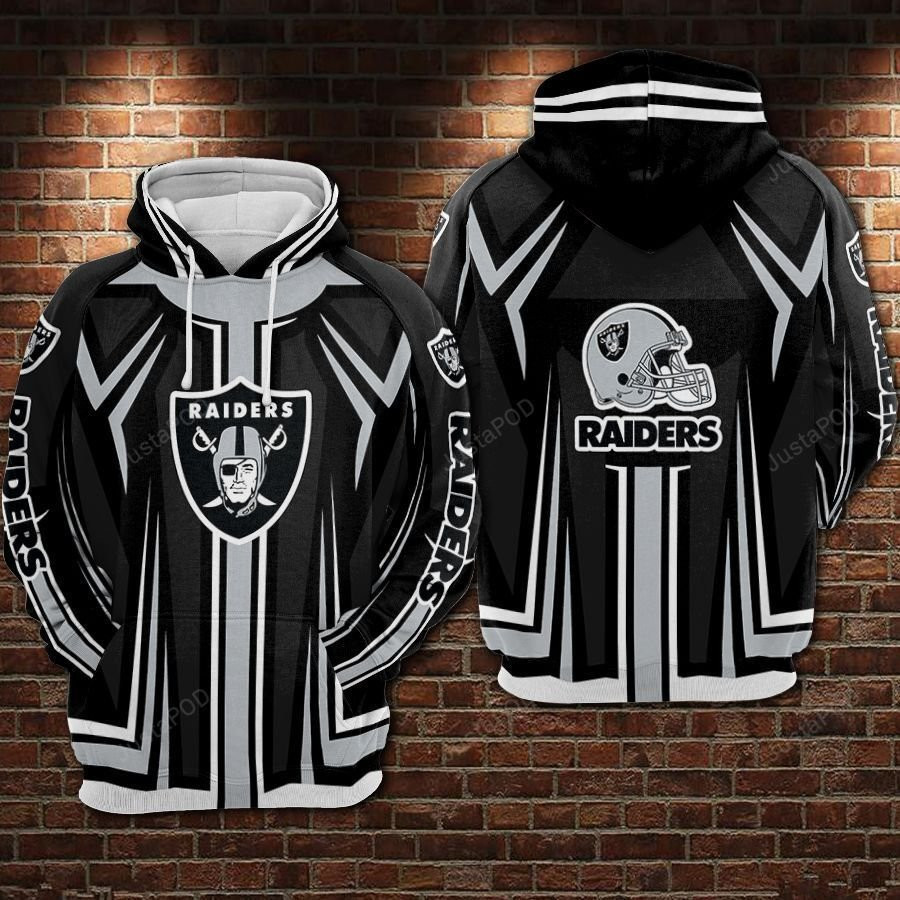 NFL Oakland Raiders Nfl Football 3D All Over Print Hoodie & Zip Hoodie