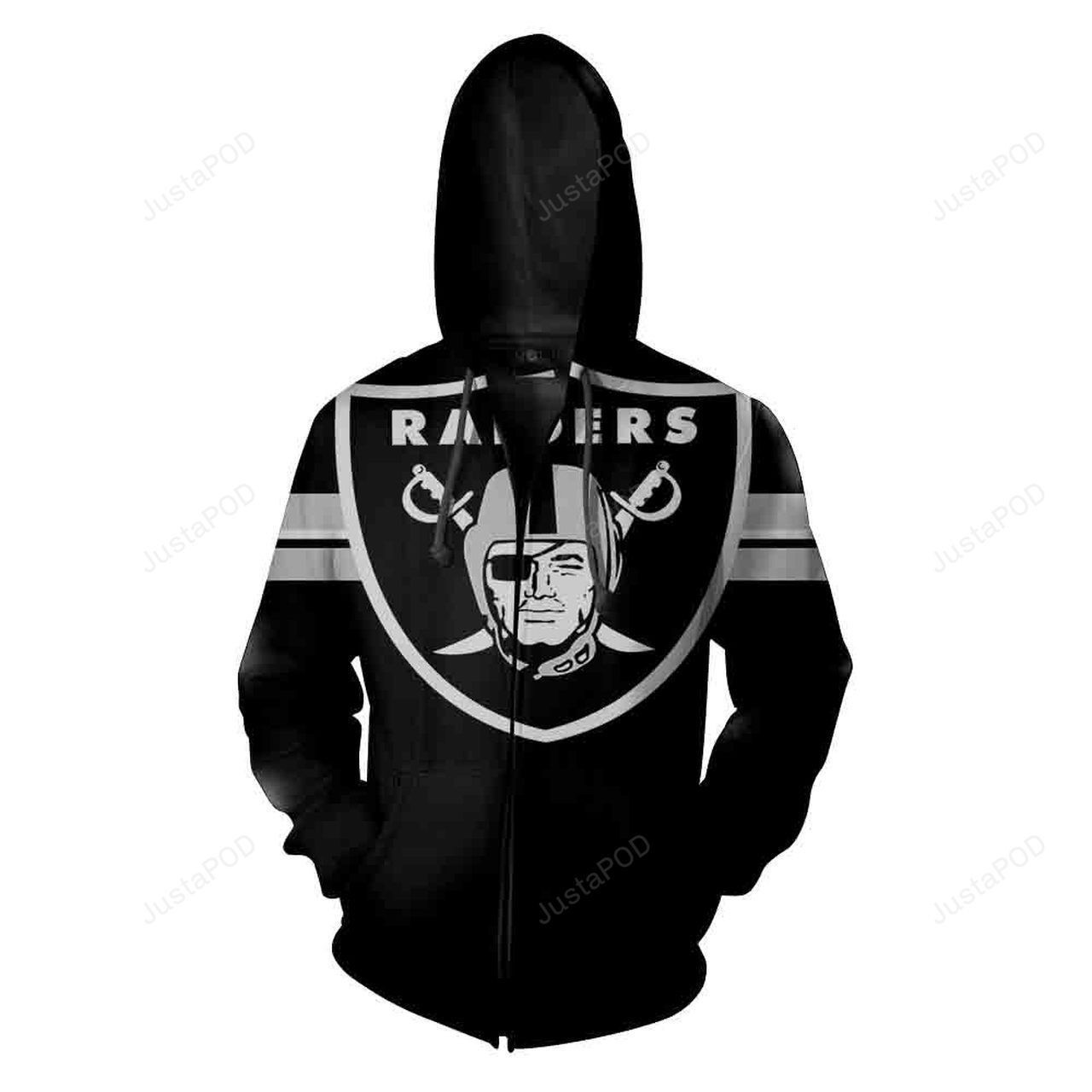 NFL Oakland Raiders Nfl Football 3D All Over Print Hoodie & Zip Hoodie