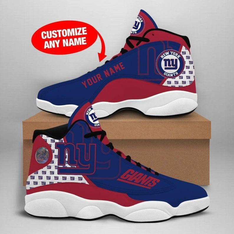 NFL Personalized New York Giants Nfl Football Team Jd13 Sneaker Shoes