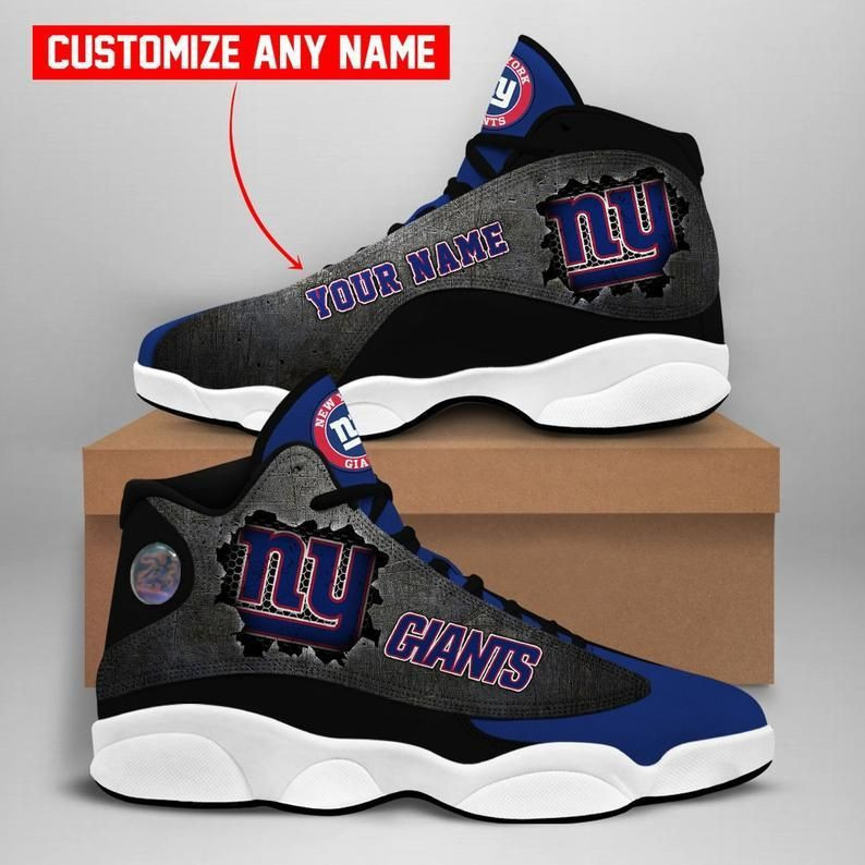 NFL Personalized Nfl New York Giants Nfl Football Team Jd13 Sneaker Shoes