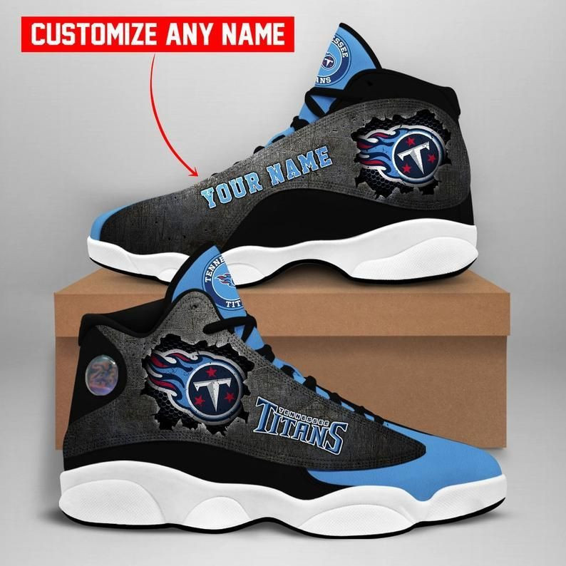 NFL Personalized Tennessee Titans Nfl Football Team Jd13 Sneaker Shoes