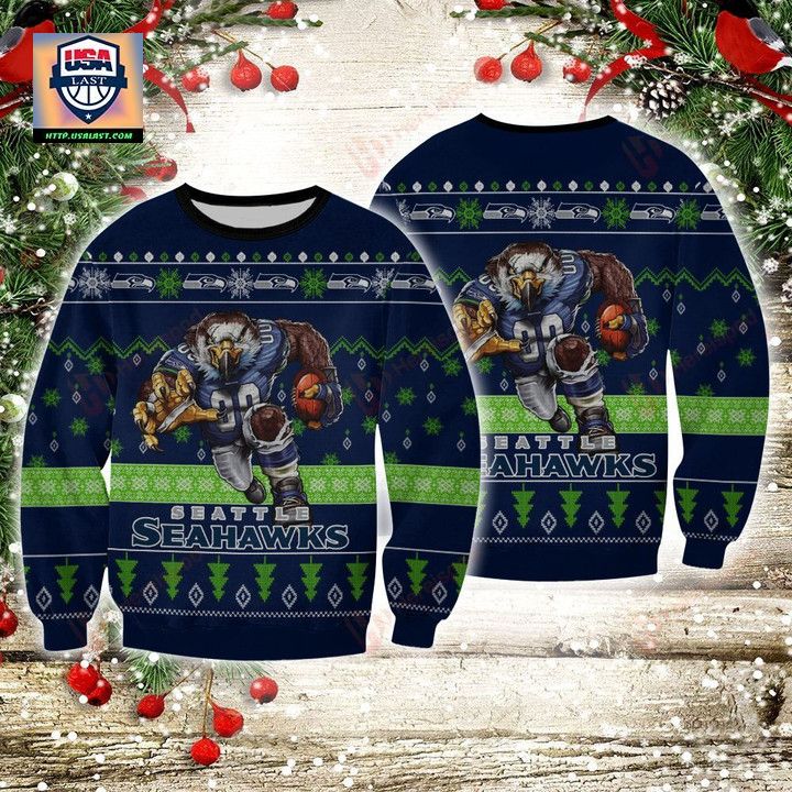 Nfl Seattle Seahawks Player Rushing Sweater And Ugly Sweater