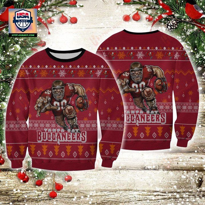 Nfl Tampa Bay Buccaneers Player Rushing Sweater And Ugly Sweater