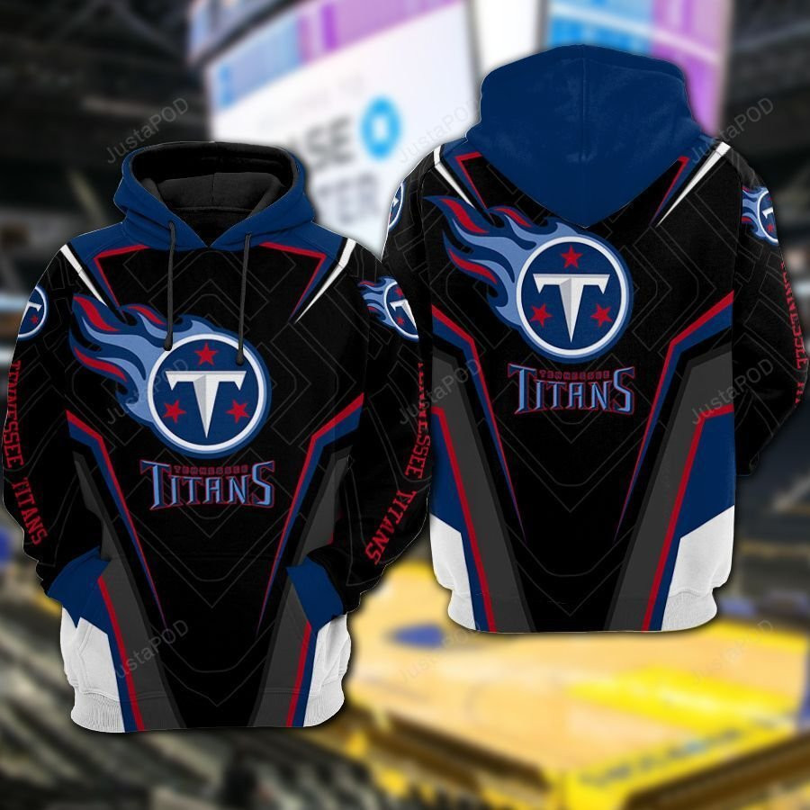 NFL Tennessee Titans Nfl Football 3D All Over Print Hoodie & Zip Hoodie