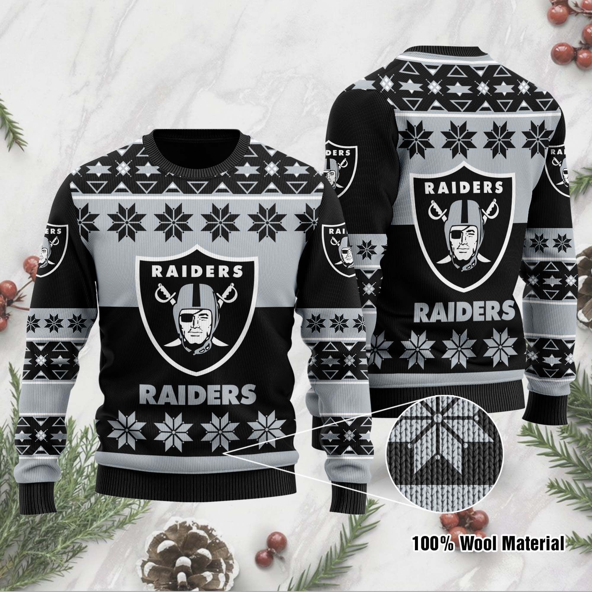 NFLOR Ugly Christmas Sweater