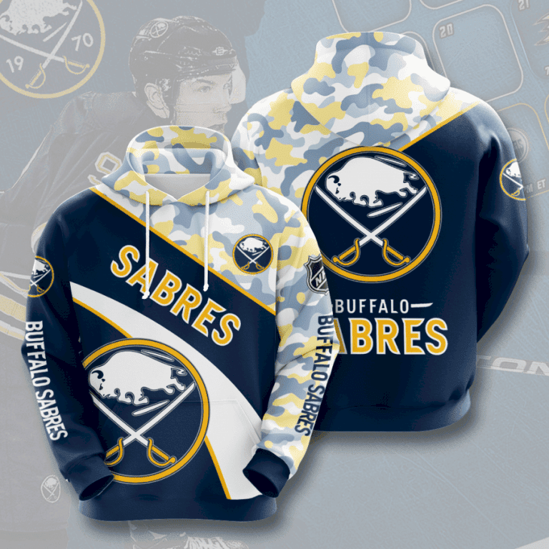 NHL Buffalo Sabres 3D All Over Print Hoodie & Zip Hoodie