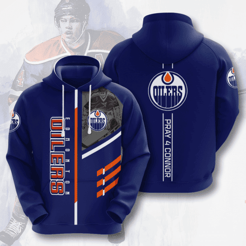NHL Edmonton Oilers 3D All Over Print Hoodie & Zip Hoodie