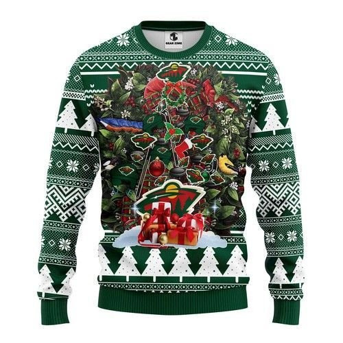 Nhl Minnesota Wild Ugly Christmas Sweater,