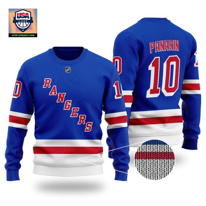 Nhl New York Rangers Artemi Panarin 10 Sweater
