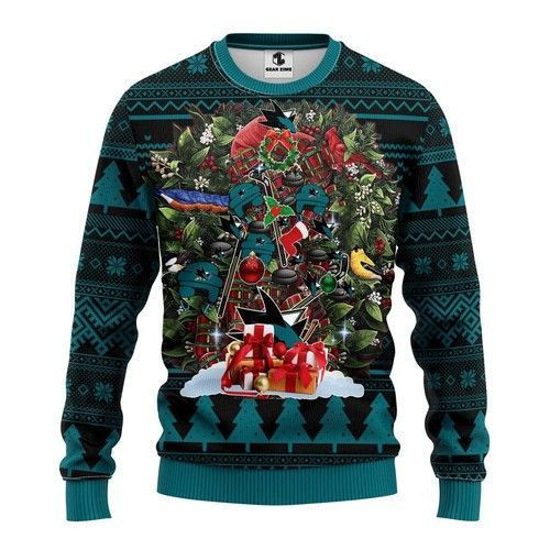 Nhl San Jose Sharks Ugly Christmas Sweater