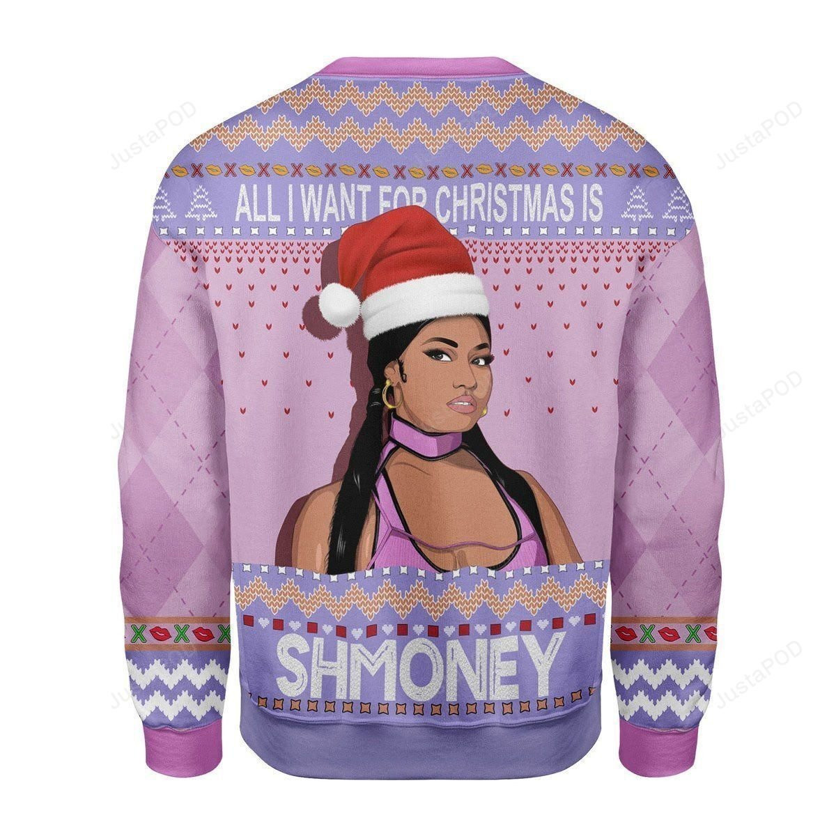 Nicki Minaj Ugly Christmas Sweater, Perfect Holiday Gift
