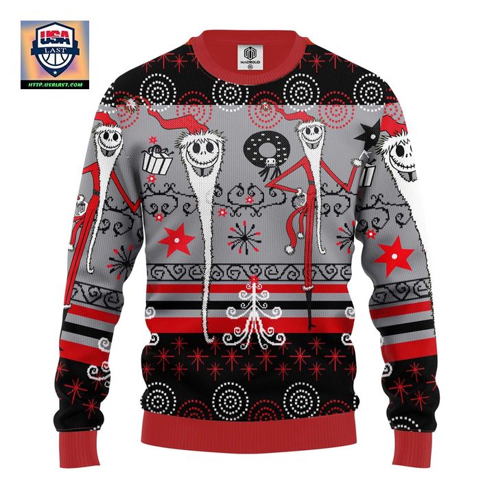 Nightmare Before Christmas Winter Ugly Sweater Amazing Gift Idea Thanksgiving Gift