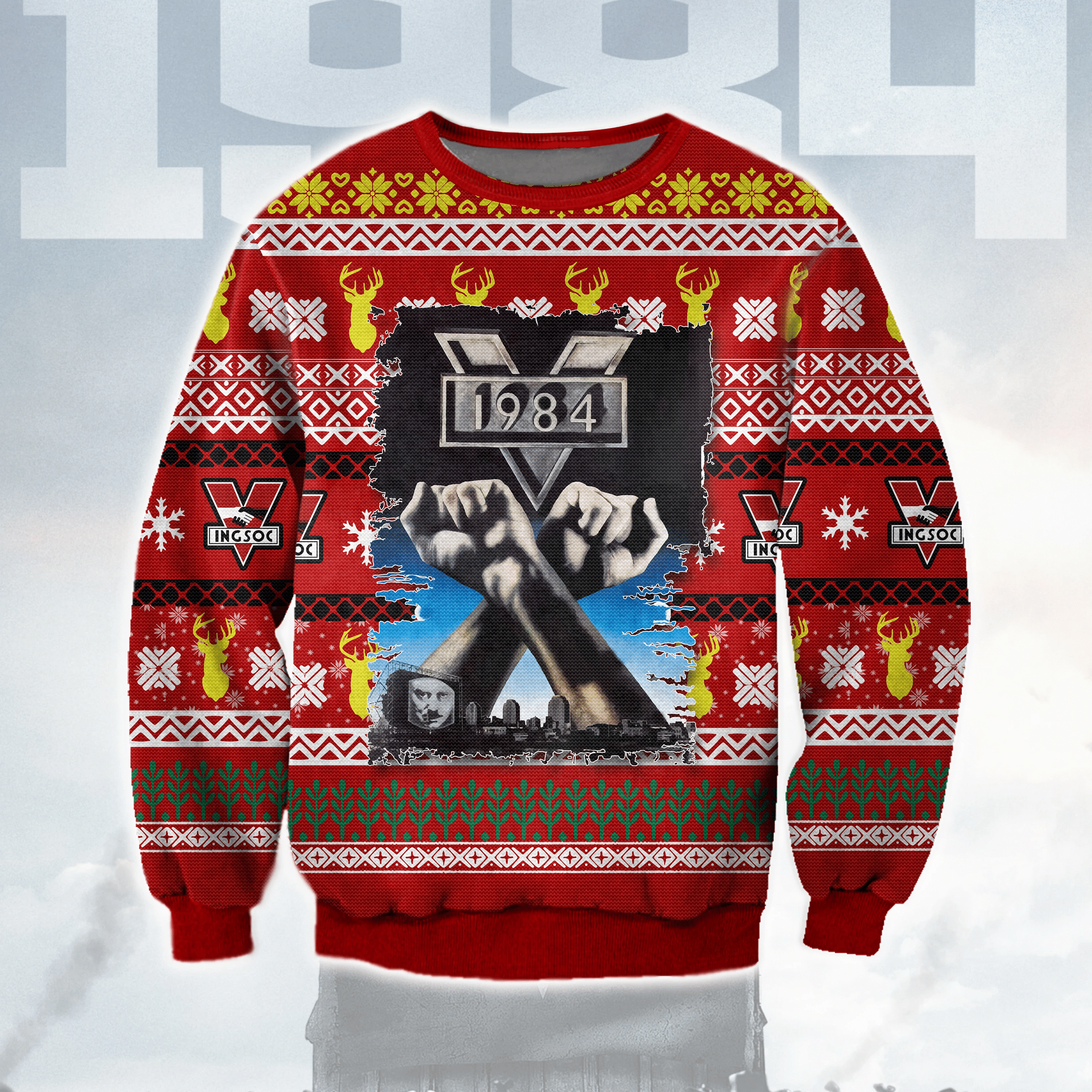 Nineteen Eighty-Four Ugly Christmas Sweater