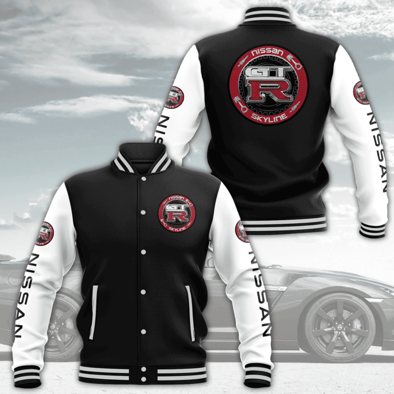 Nissan Skyline GTR Fashion Baseball Jacket for Men & Women | Vehicle Brand Fan Gift