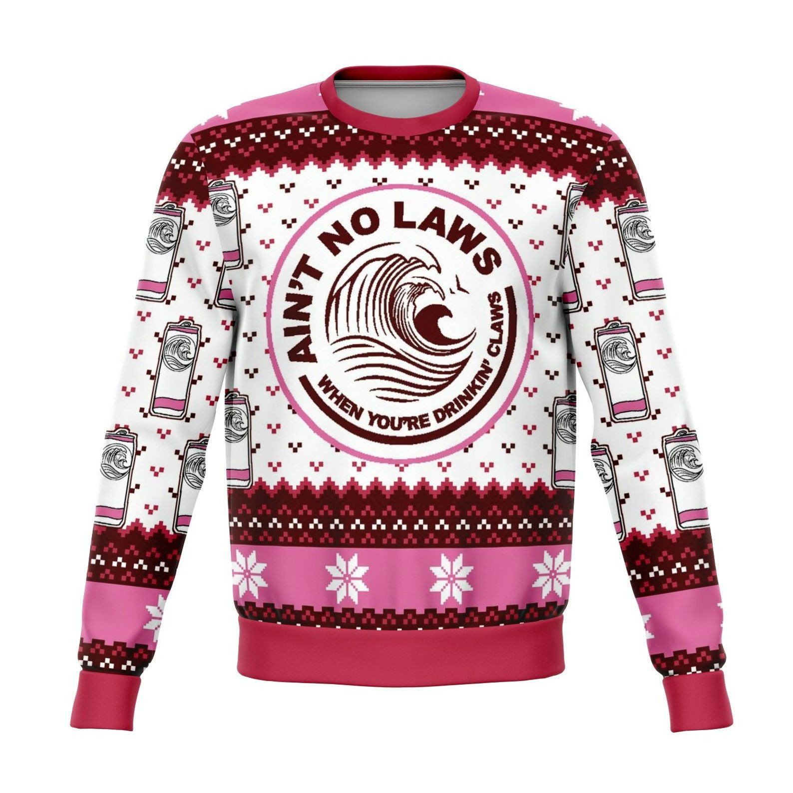 No Laws With Claws Funny Ugly Christmas Sweater, Perfect Holiday Gift