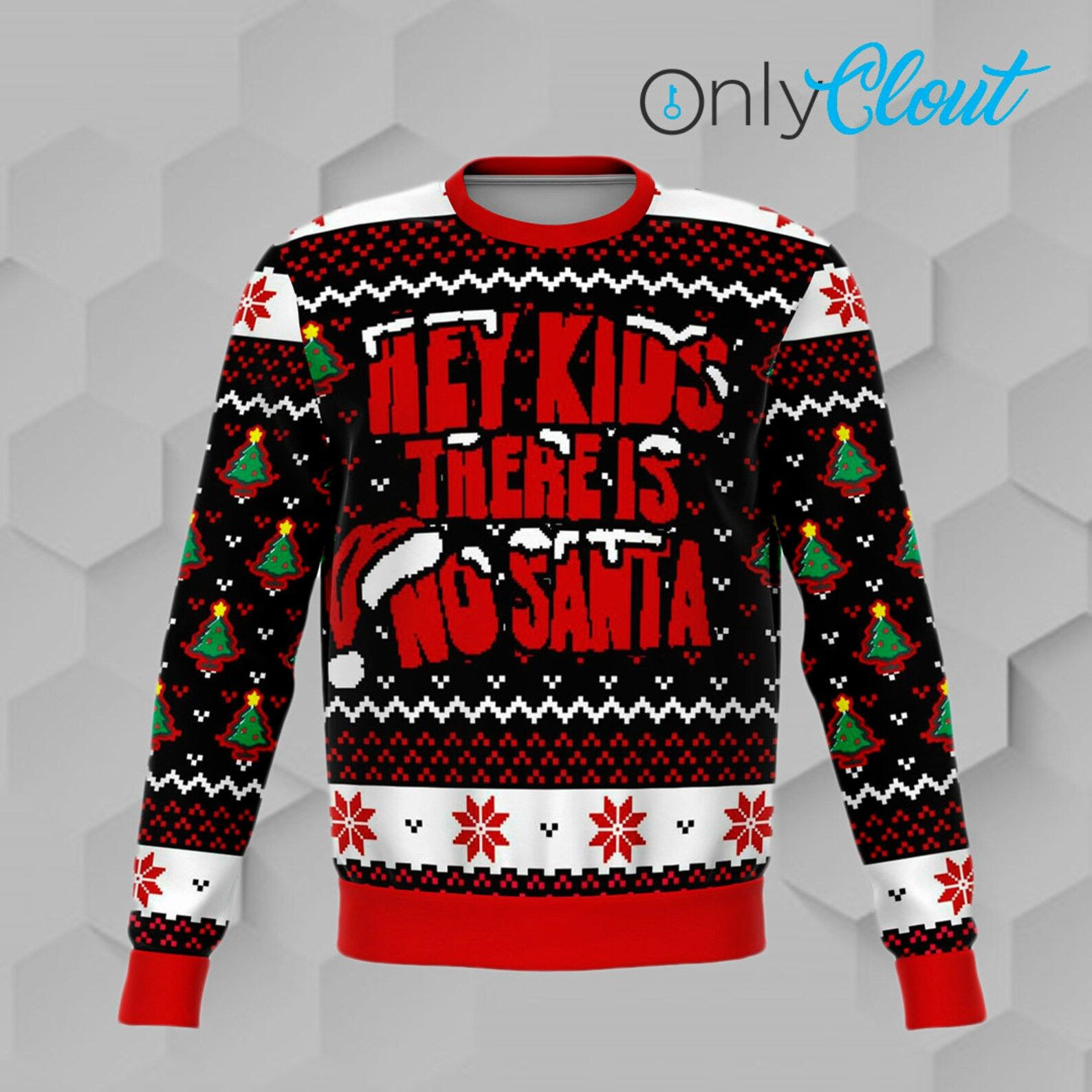 No Santa Funny Ugly Christmas Sweater,