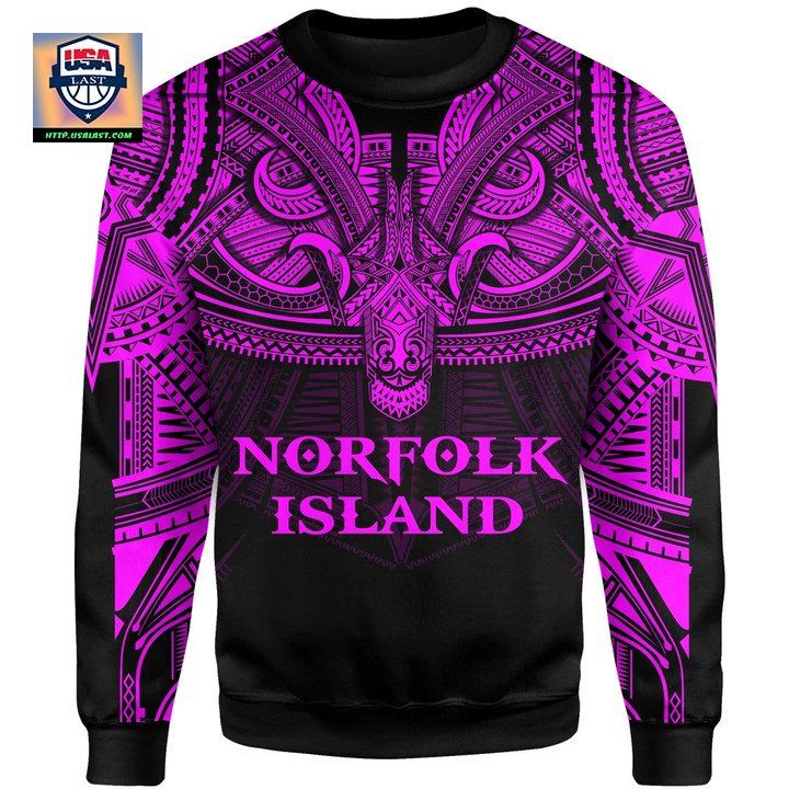Norfolk Island Pink Sweater Polynesian