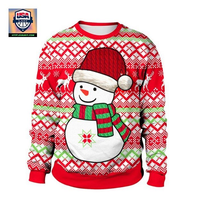 Normal Snowman Christmas Sweater