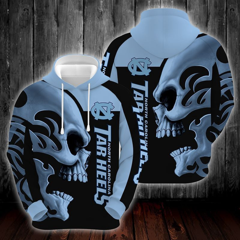 North Carolina Tar Heels 3D All Over Print Hoodie & Zip Hoodie