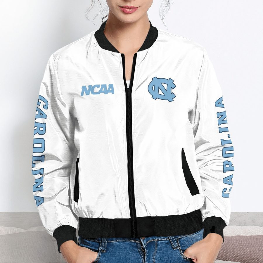 North Carolina Tar Heels Bomber Jacket | NCAA College Team Jacket for Men & Women | Sports Fan Gift - Image 4