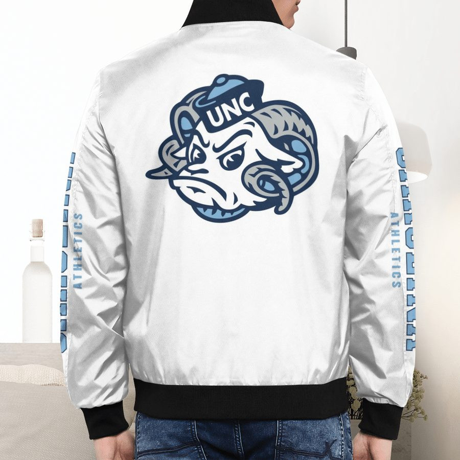 North Carolina Tar Heels Bomber Jacket | NCAA College Team Jacket for Men & Women | Sports Fan Gift - Image 3