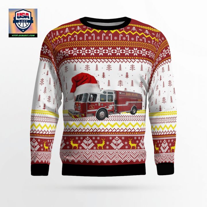 North Phoenix Arizona Daisy Mountain Fire Medical Christmas Sweater 3D