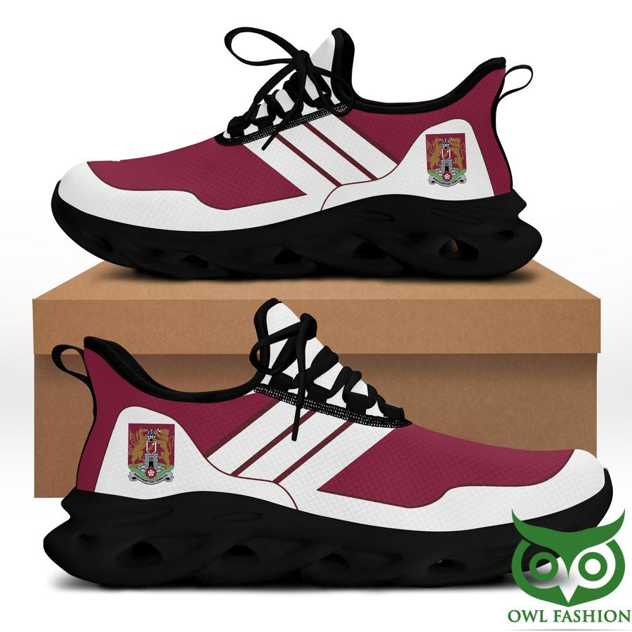 Northampton Town FC Max Soul Shoes Sneakers for Men And Women – Soccer Fan Shoes, Team Sneakers