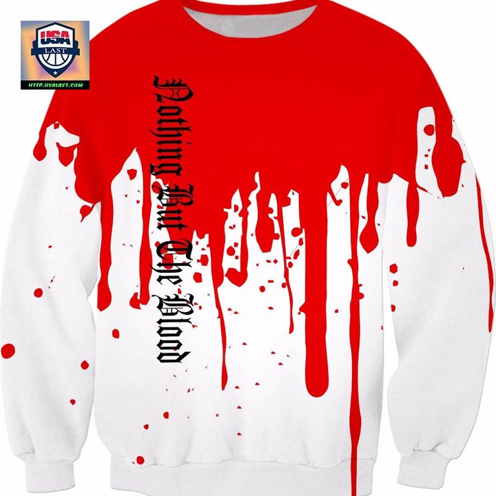 Nothing But The Blood Custom Sweater
