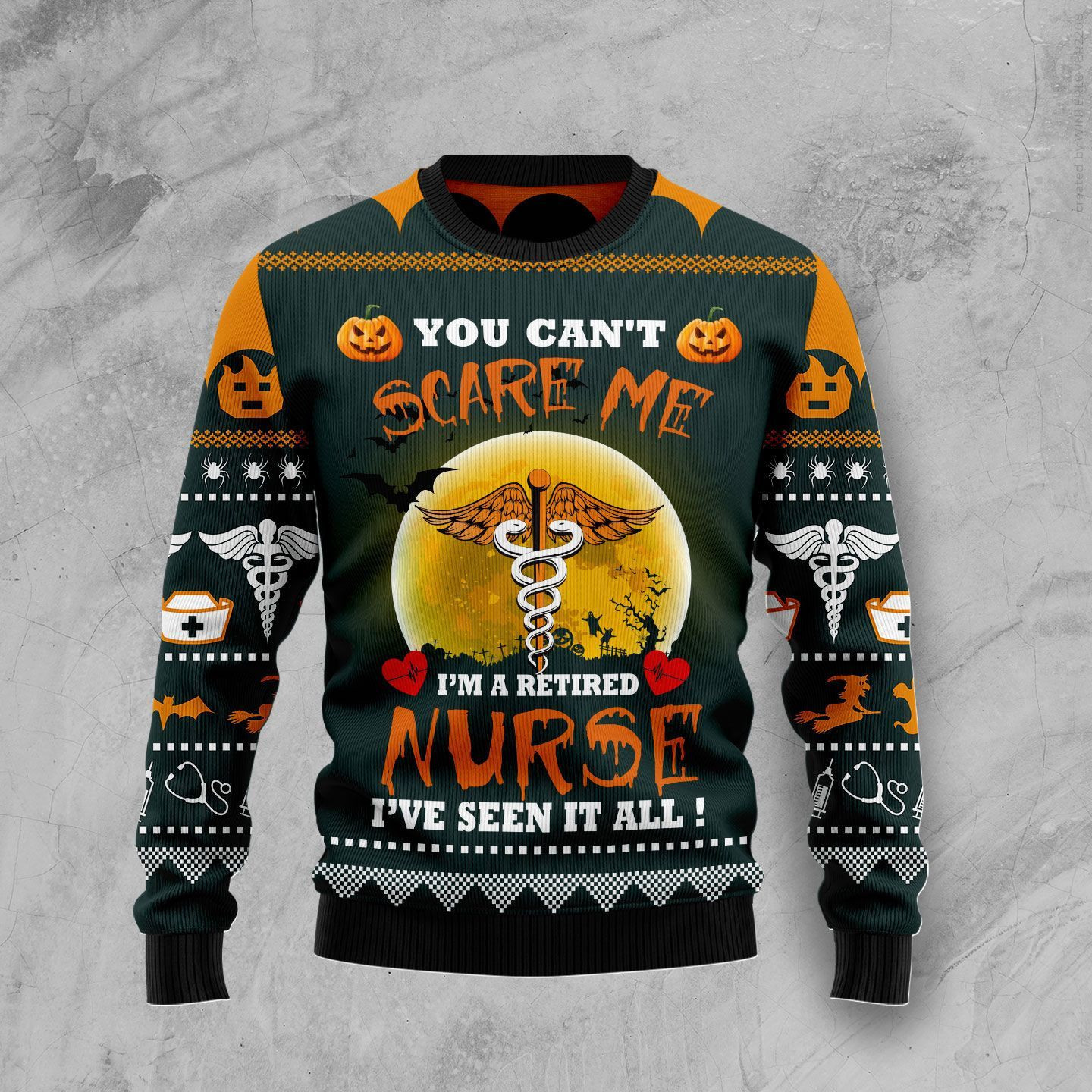 Nurse Awesome Ugly Christmas Sweater, Perfect Holiday Gift
