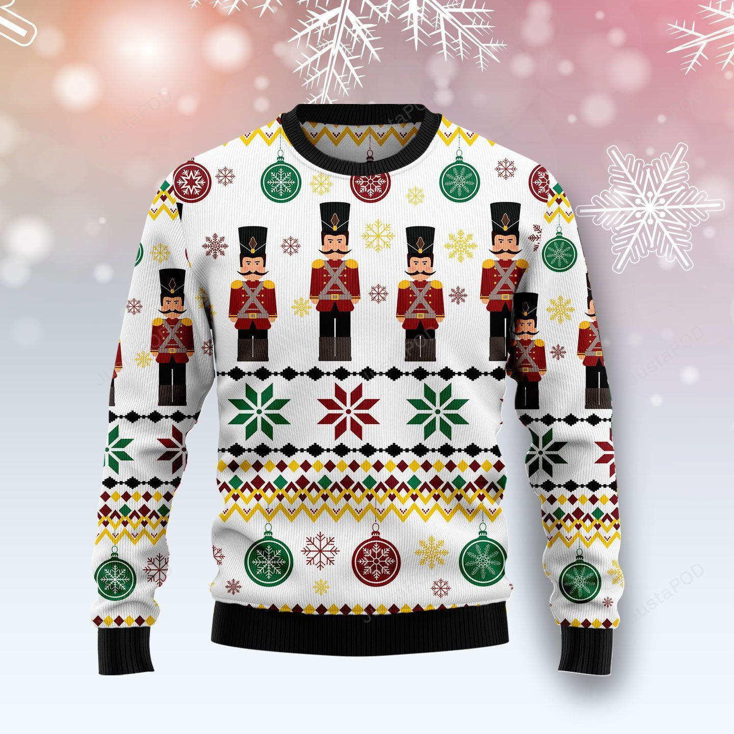 Nutcracker Group Ugly Christmas Sweater, Perfect Holiday Gift