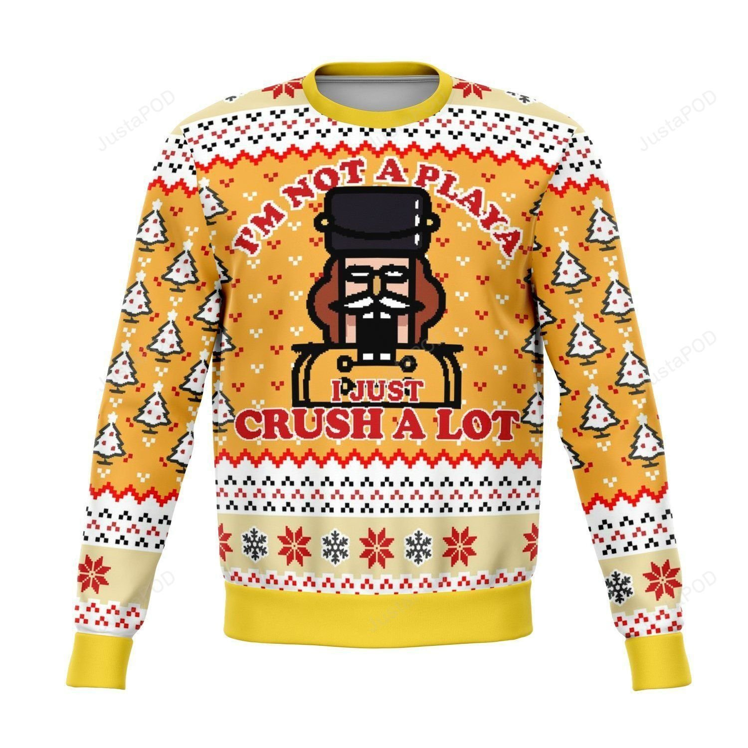 Nutcracker Playa Funny Ugly Christmas Sweater, Perfect Holiday Gift
