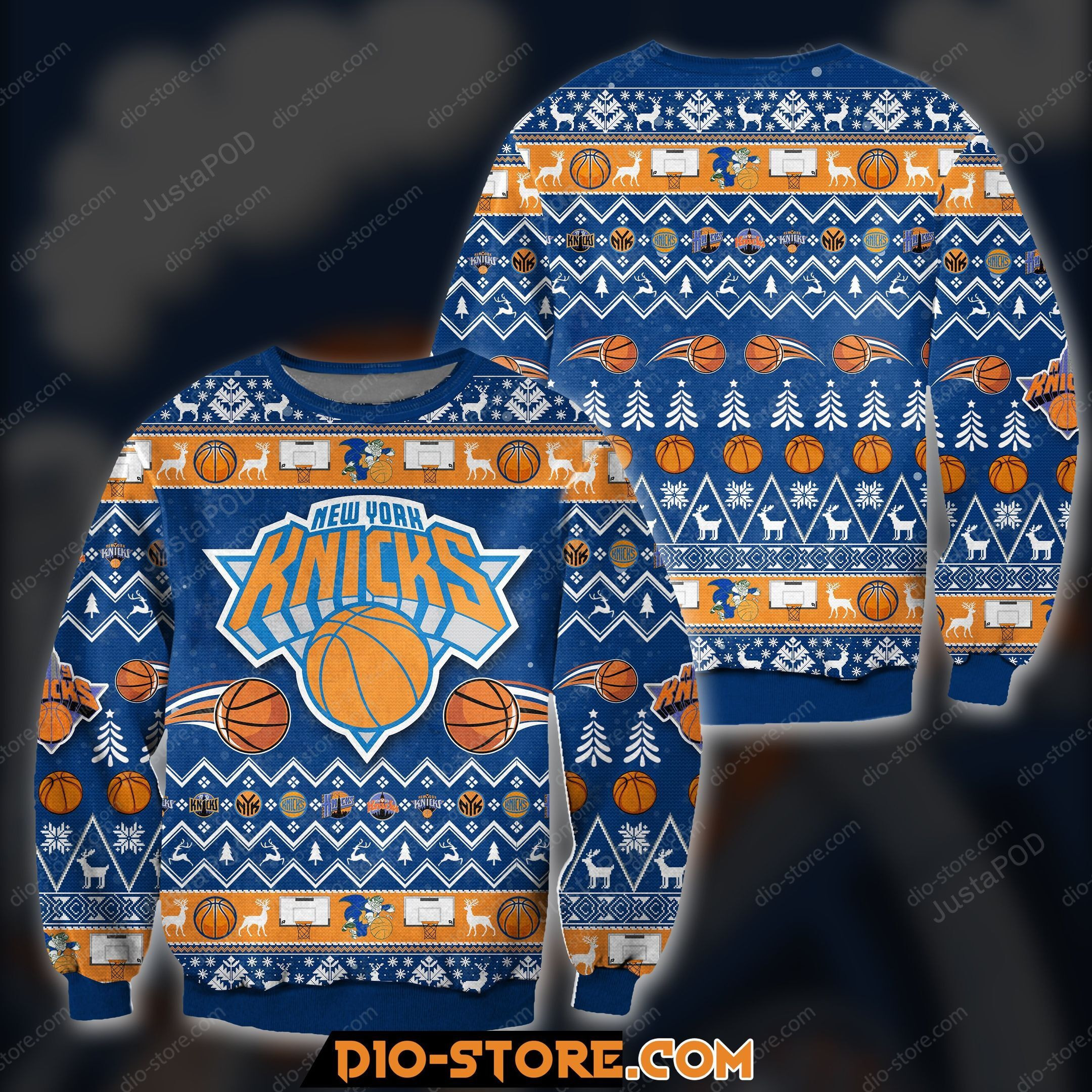 Ny Knicks Ugly Christmas Sweater