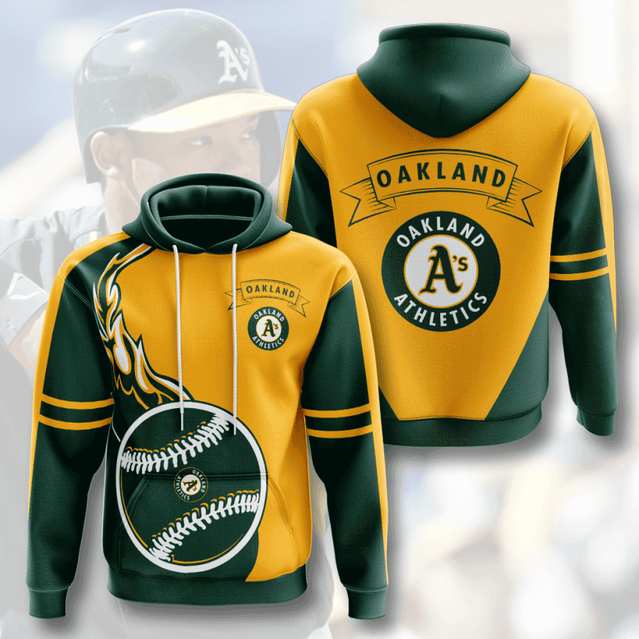 Oakland Athletics 3D All Over Print Hoodie & Zip Hoodie