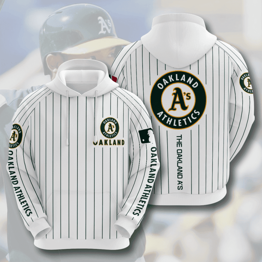 Oakland Athletics 3D All Over Print Hoodie & Zip Hoodie