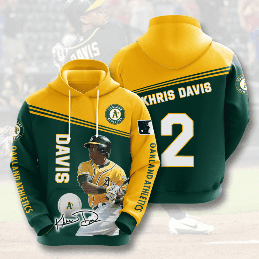 Oakland Athletics 3D All Over Print Hoodie & Zip Hoodie