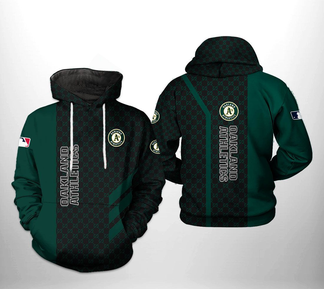 Oakland Athletics MLB 3D All Over Print Hoodie & Zip Hoodie