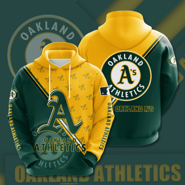 Oakland Athletics Ncaa Football 3D All Over Print Hoodie & Zip Hoodie