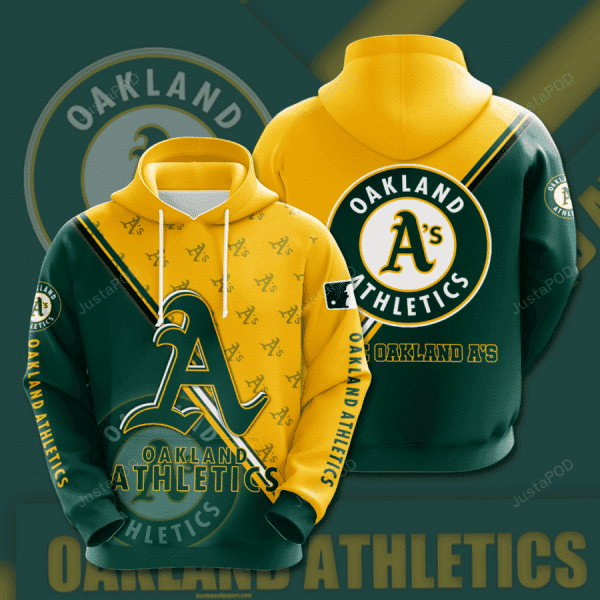 Oakland Athletics Ncaa Football 3D All Over Print Hoodie & Zip Hoodie